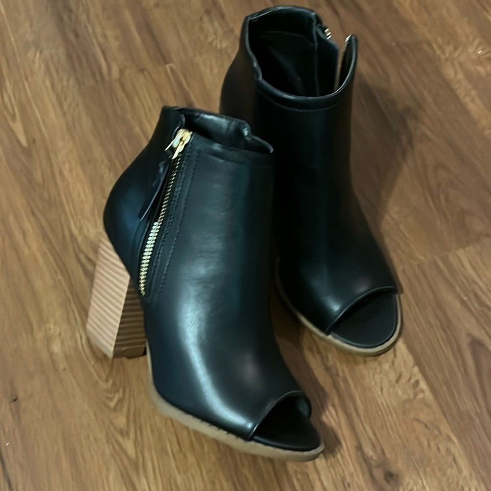 Black booties